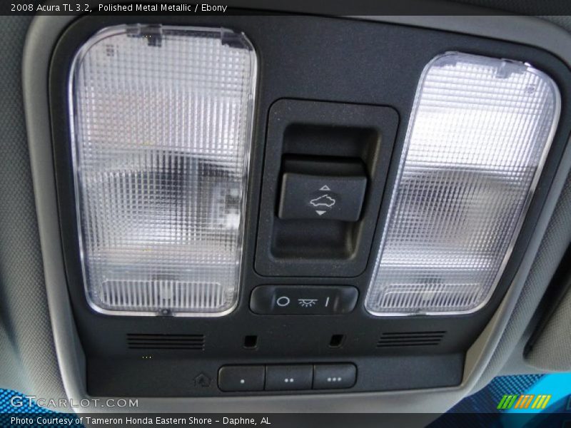 Polished Metal Metallic / Ebony 2008 Acura TL 3.2