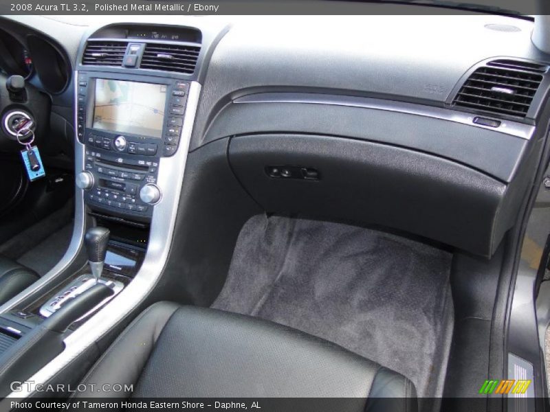 Polished Metal Metallic / Ebony 2008 Acura TL 3.2