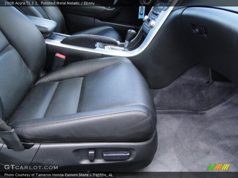 Polished Metal Metallic / Ebony 2008 Acura TL 3.2