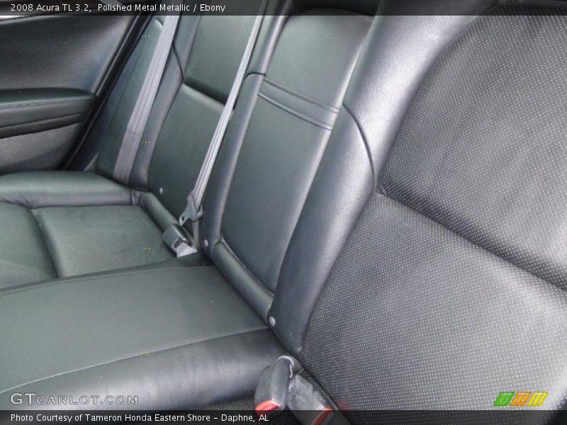 Polished Metal Metallic / Ebony 2008 Acura TL 3.2