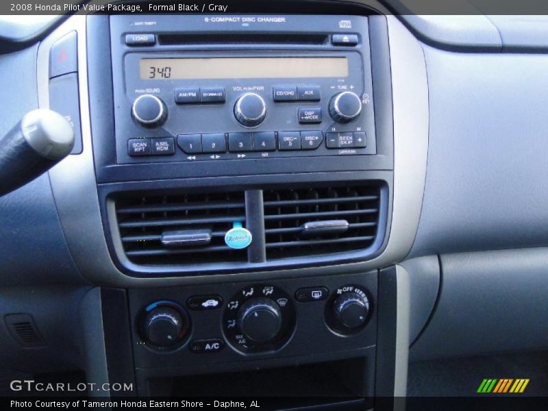 Formal Black / Gray 2008 Honda Pilot Value Package