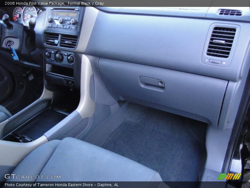 Formal Black / Gray 2008 Honda Pilot Value Package