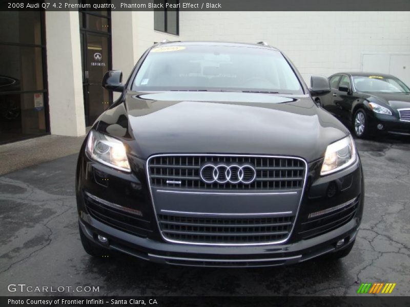 Phantom Black Pearl Effect / Black 2008 Audi Q7 4.2 Premium quattro