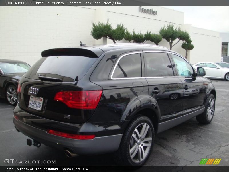 Phantom Black Pearl Effect / Black 2008 Audi Q7 4.2 Premium quattro