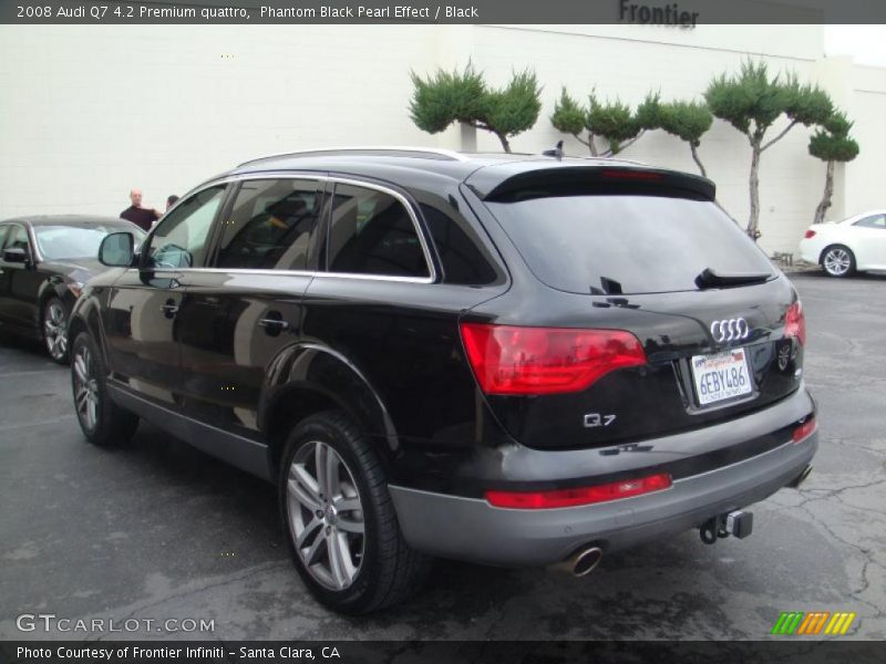 Phantom Black Pearl Effect / Black 2008 Audi Q7 4.2 Premium quattro