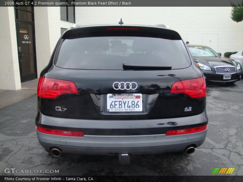 Phantom Black Pearl Effect / Black 2008 Audi Q7 4.2 Premium quattro