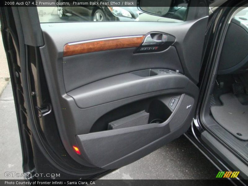 Phantom Black Pearl Effect / Black 2008 Audi Q7 4.2 Premium quattro