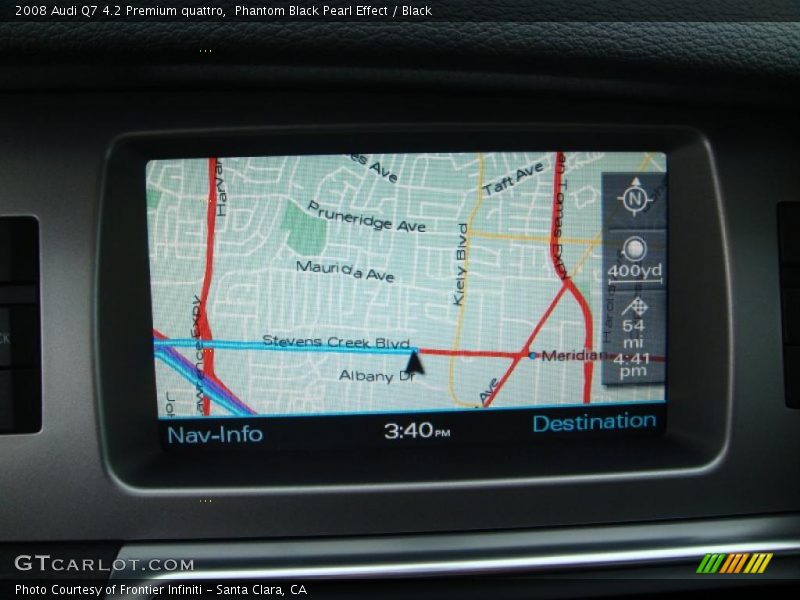 Navigation of 2008 Q7 4.2 Premium quattro
