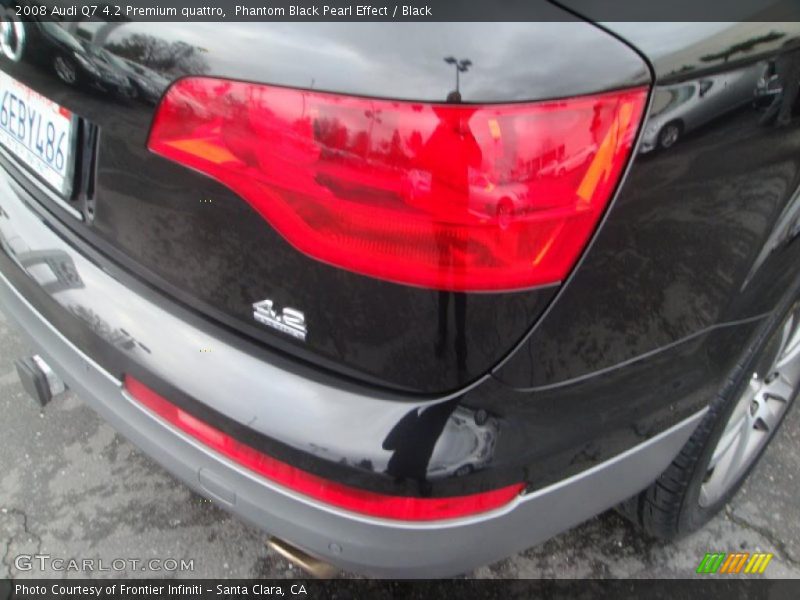 Phantom Black Pearl Effect / Black 2008 Audi Q7 4.2 Premium quattro