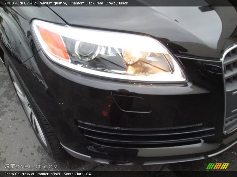 Phantom Black Pearl Effect / Black 2008 Audi Q7 4.2 Premium quattro