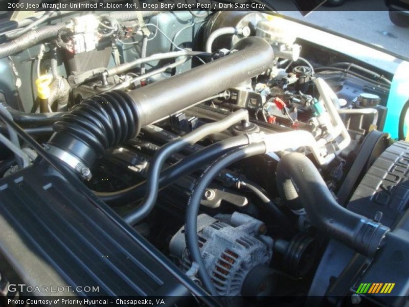  2006 Wrangler Unlimited Rubicon 4x4 Engine - 4.0 Liter OHV 12V Inline 6 Cylinder