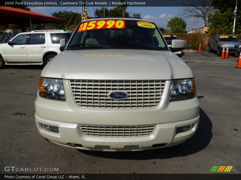 Cashmere Tri-Coat Metallic / Medium Parchment 2006 Ford Expedition Limited