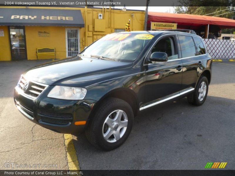 Venetian Green Metallic / Anthracite 2004 Volkswagen Touareg V6