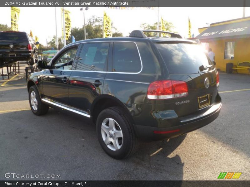 Venetian Green Metallic / Anthracite 2004 Volkswagen Touareg V6