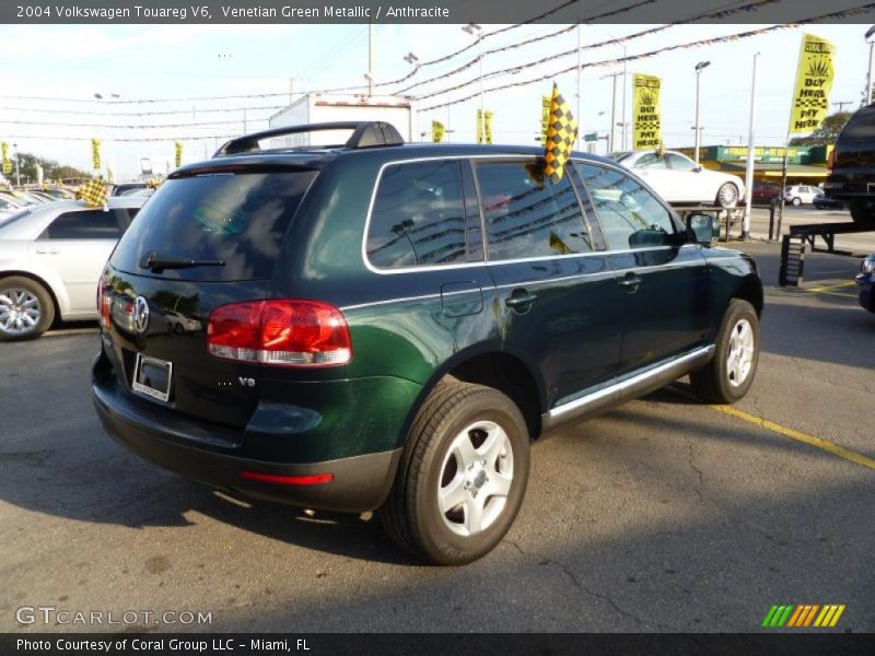 Venetian Green Metallic / Anthracite 2004 Volkswagen Touareg V6