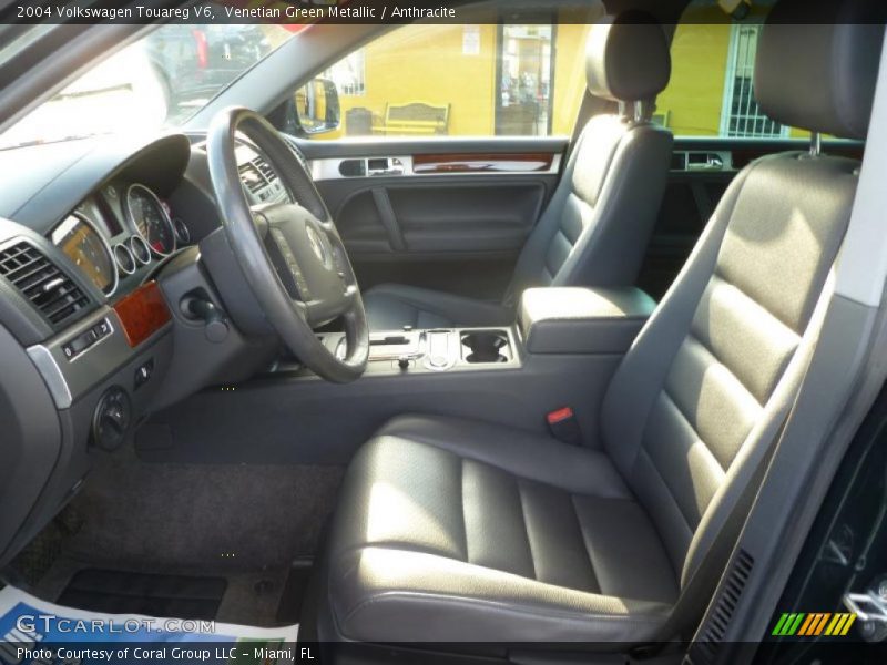 Venetian Green Metallic / Anthracite 2004 Volkswagen Touareg V6