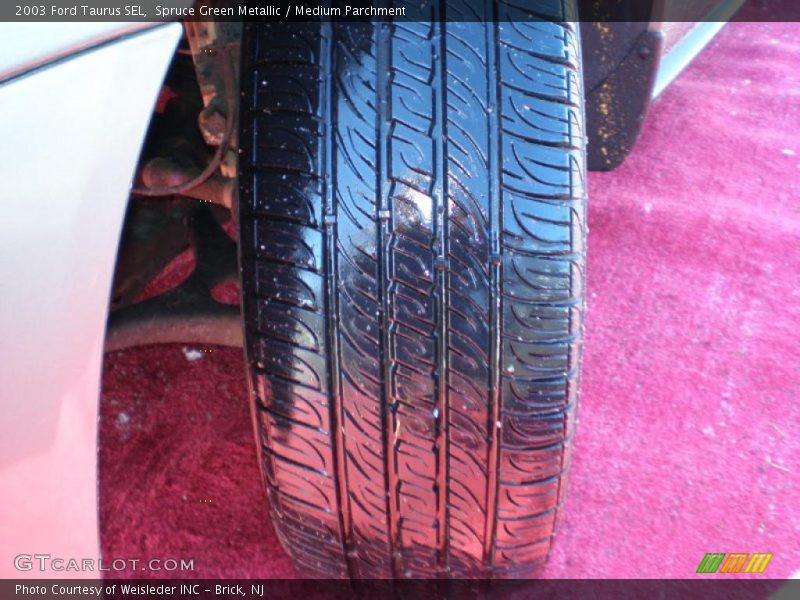 Spruce Green Metallic / Medium Parchment 2003 Ford Taurus SEL
