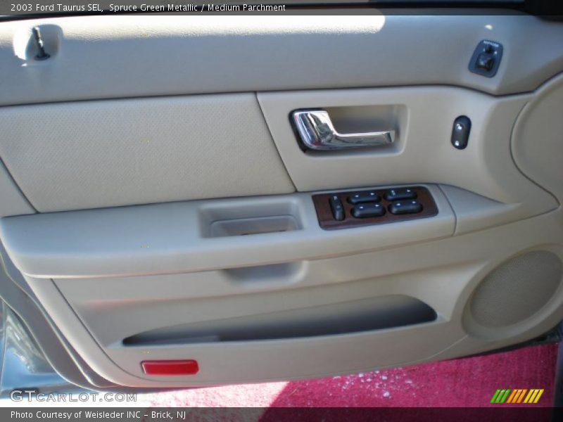 Spruce Green Metallic / Medium Parchment 2003 Ford Taurus SEL