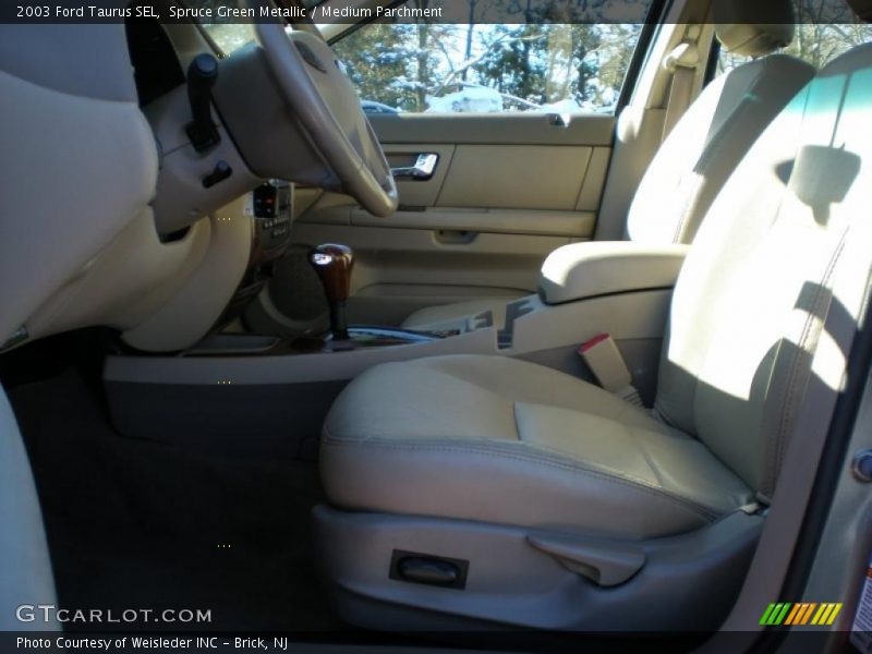 Spruce Green Metallic / Medium Parchment 2003 Ford Taurus SEL