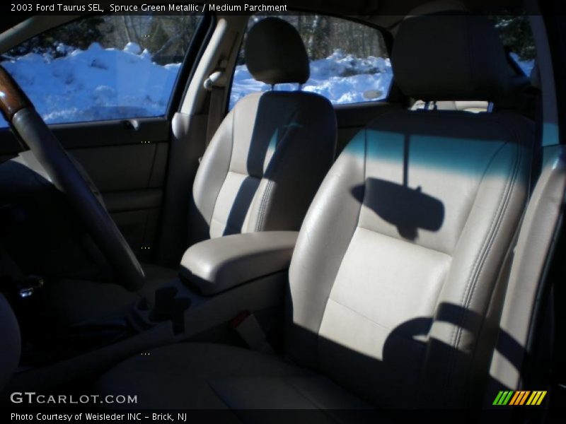 Spruce Green Metallic / Medium Parchment 2003 Ford Taurus SEL