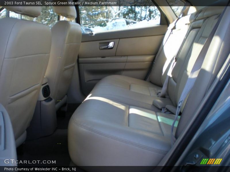 Spruce Green Metallic / Medium Parchment 2003 Ford Taurus SEL