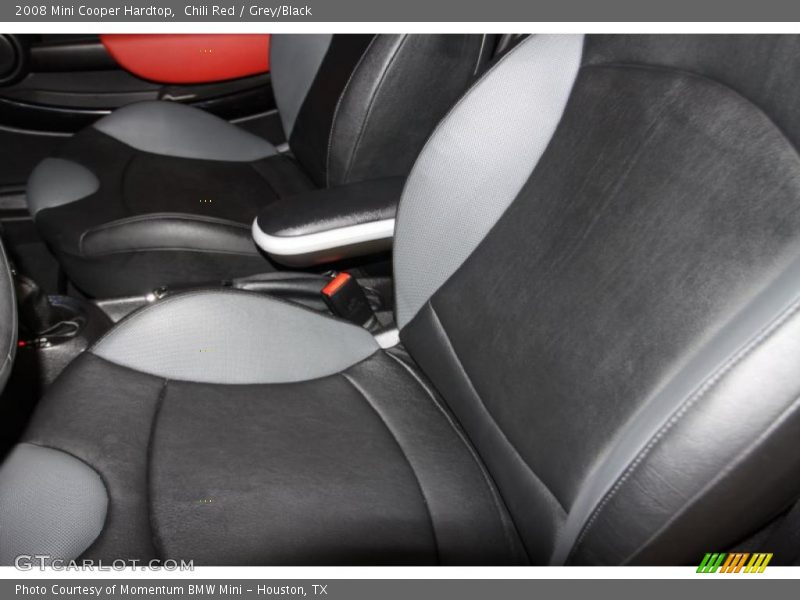 Chili Red / Grey/Black 2008 Mini Cooper Hardtop