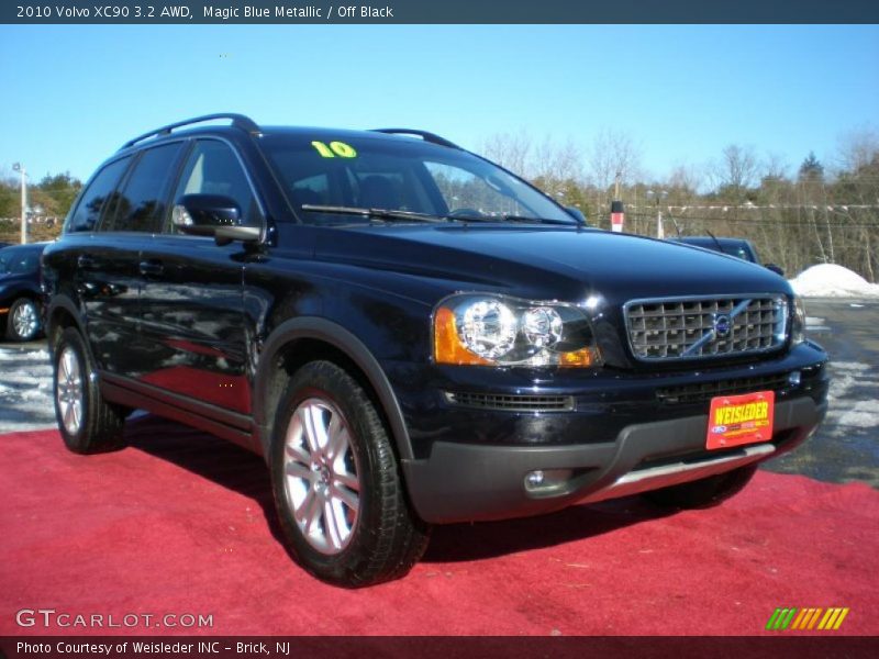 Magic Blue Metallic / Off Black 2010 Volvo XC90 3.2 AWD