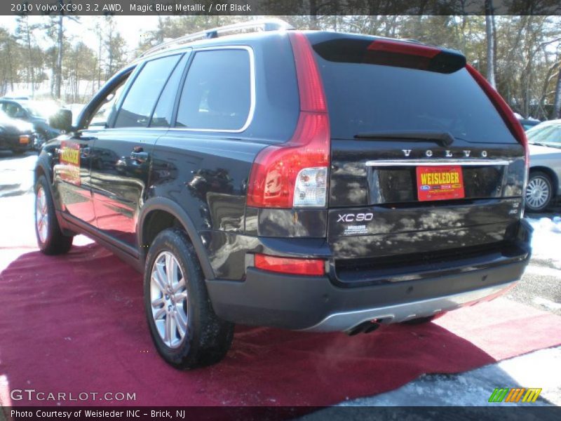 Magic Blue Metallic / Off Black 2010 Volvo XC90 3.2 AWD