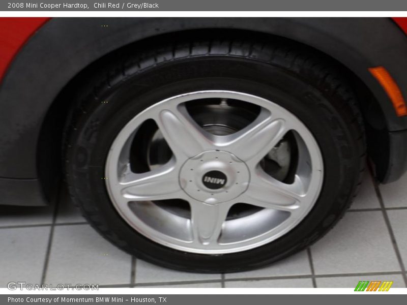 Chili Red / Grey/Black 2008 Mini Cooper Hardtop
