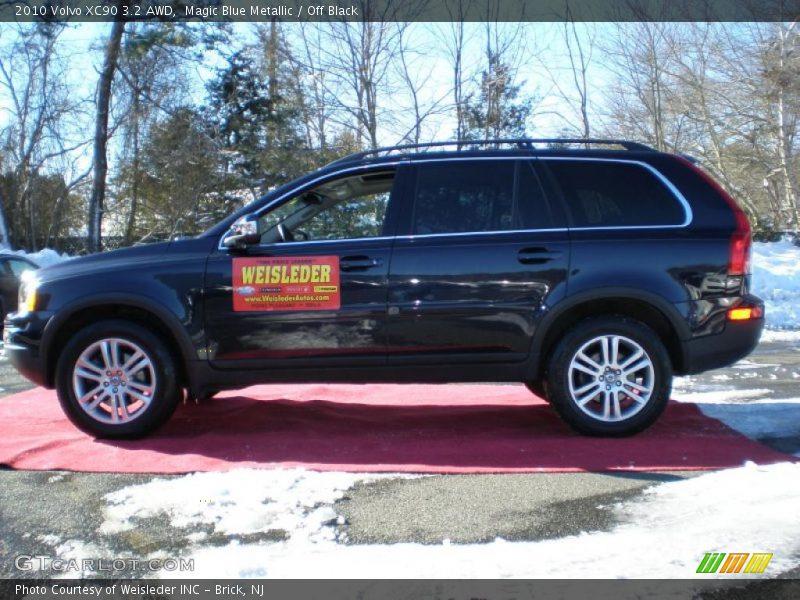 Magic Blue Metallic / Off Black 2010 Volvo XC90 3.2 AWD
