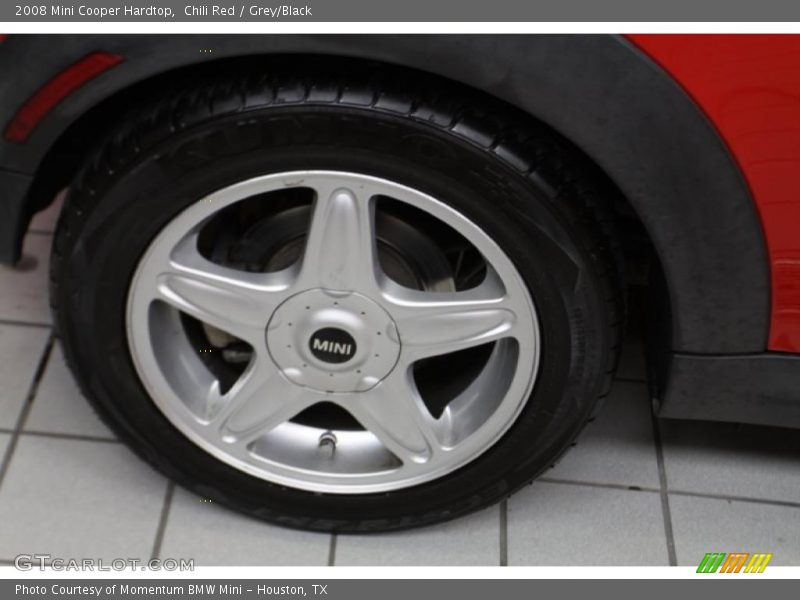 Chili Red / Grey/Black 2008 Mini Cooper Hardtop