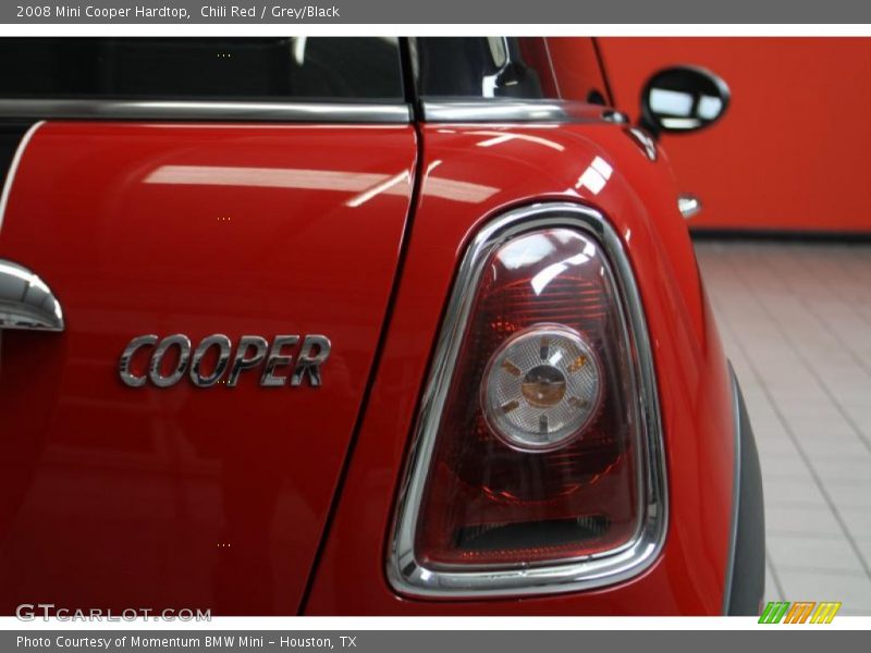 Chili Red / Grey/Black 2008 Mini Cooper Hardtop