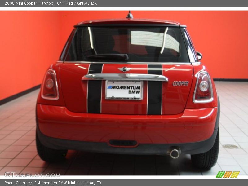 Chili Red / Grey/Black 2008 Mini Cooper Hardtop