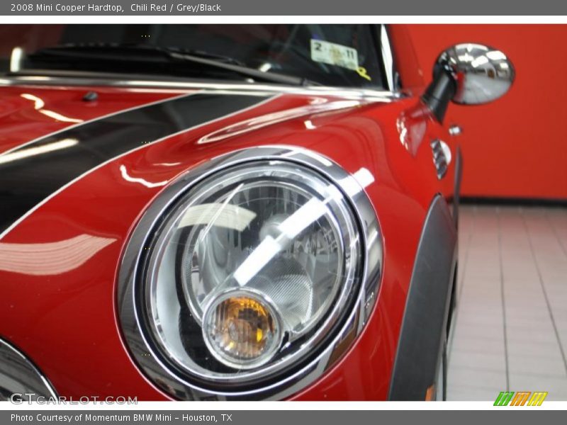 Chili Red / Grey/Black 2008 Mini Cooper Hardtop