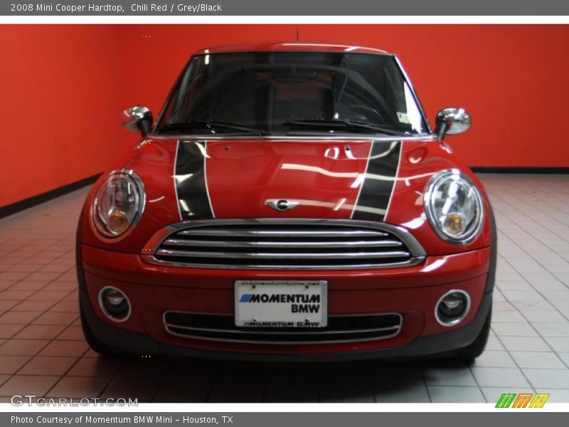 Chili Red / Grey/Black 2008 Mini Cooper Hardtop