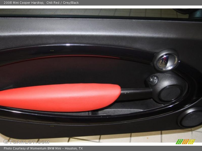 Chili Red / Grey/Black 2008 Mini Cooper Hardtop
