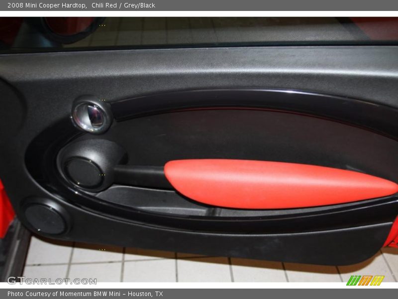 Chili Red / Grey/Black 2008 Mini Cooper Hardtop