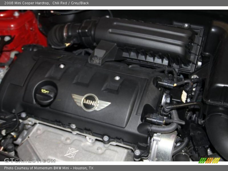 Chili Red / Grey/Black 2008 Mini Cooper Hardtop