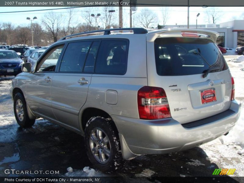 Millenium Silver Metallic / Ash Gray 2007 Toyota Highlander V6 4WD
