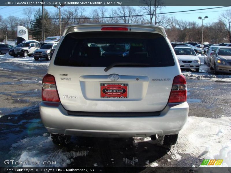 Millenium Silver Metallic / Ash Gray 2007 Toyota Highlander V6 4WD