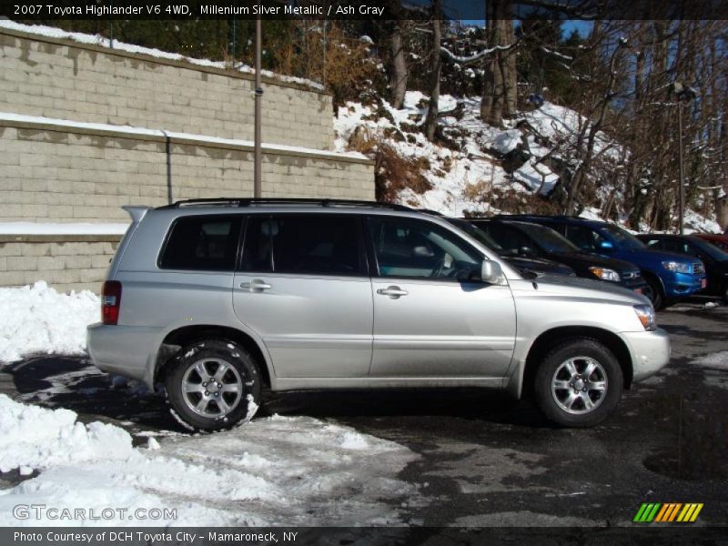 Millenium Silver Metallic / Ash Gray 2007 Toyota Highlander V6 4WD