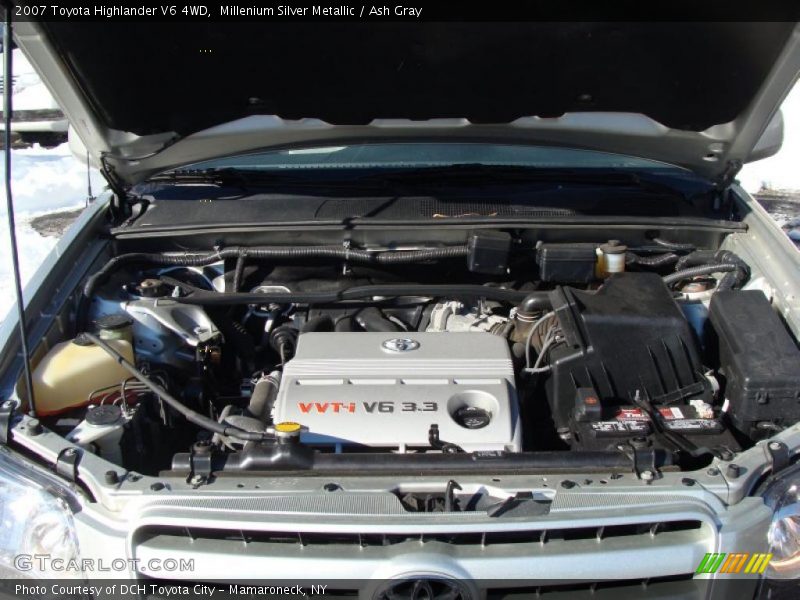 Millenium Silver Metallic / Ash Gray 2007 Toyota Highlander V6 4WD