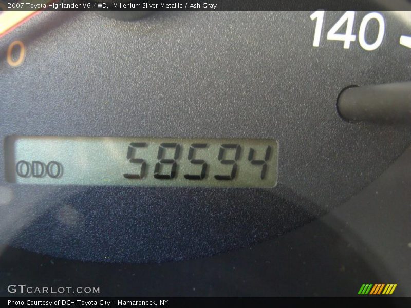 Millenium Silver Metallic / Ash Gray 2007 Toyota Highlander V6 4WD