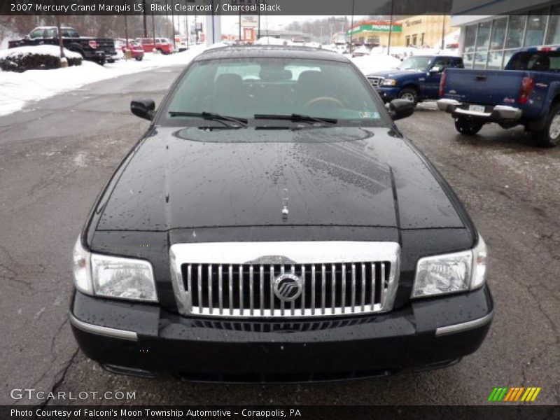 Black Clearcoat / Charcoal Black 2007 Mercury Grand Marquis LS