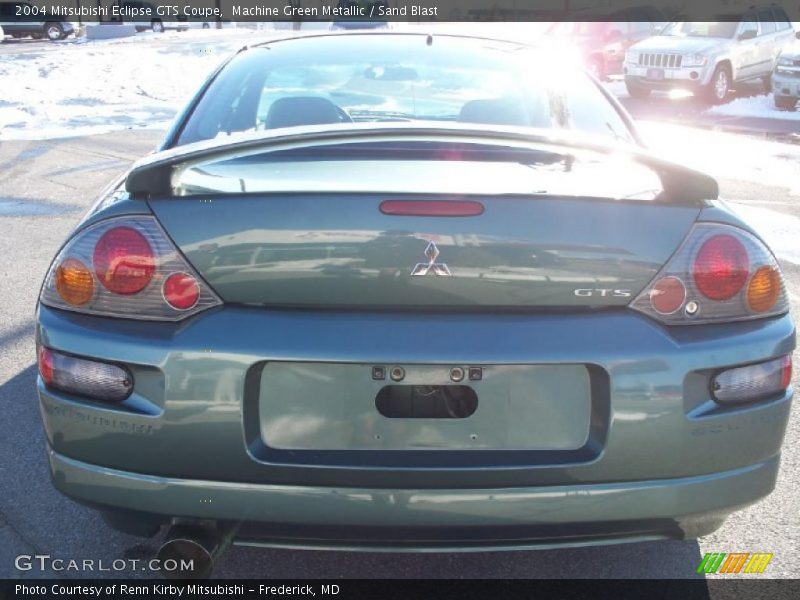 Machine Green Metallic / Sand Blast 2004 Mitsubishi Eclipse GTS Coupe