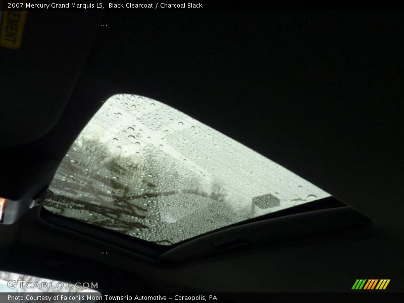 Black Clearcoat / Charcoal Black 2007 Mercury Grand Marquis LS