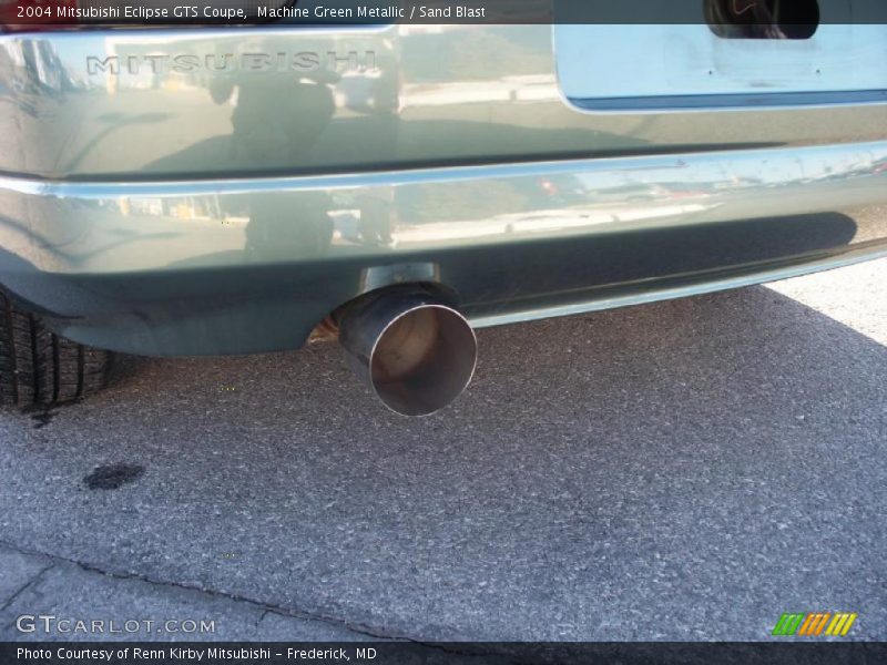 Machine Green Metallic / Sand Blast 2004 Mitsubishi Eclipse GTS Coupe