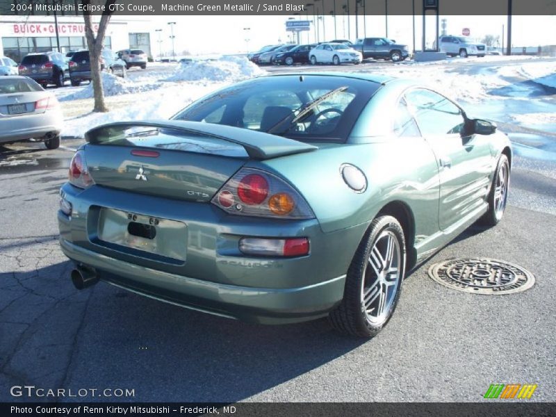 Machine Green Metallic / Sand Blast 2004 Mitsubishi Eclipse GTS Coupe
