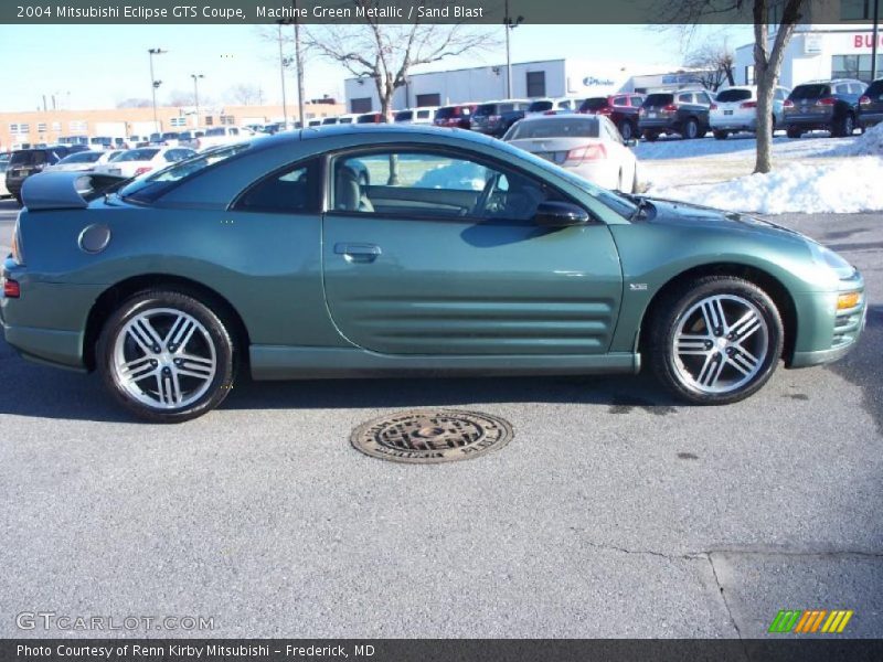 Machine Green Metallic / Sand Blast 2004 Mitsubishi Eclipse GTS Coupe
