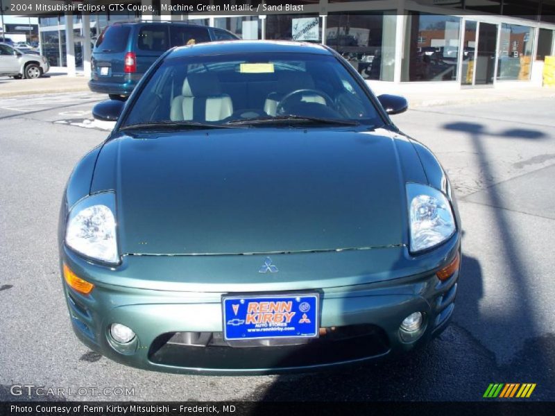 Machine Green Metallic / Sand Blast 2004 Mitsubishi Eclipse GTS Coupe